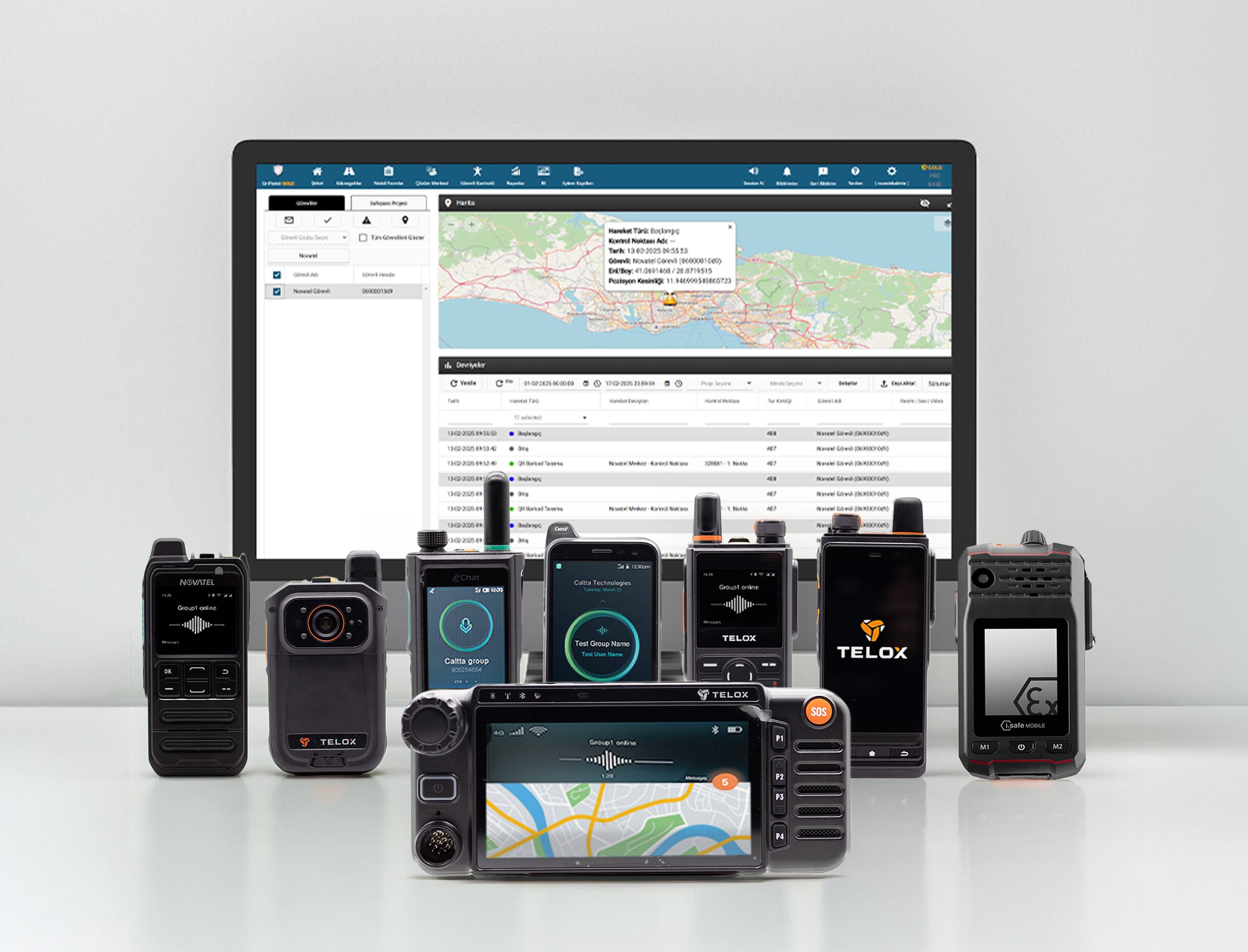 Novatel Bas Konuş Telsiz Ürünleri